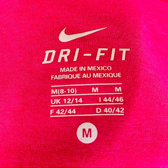 Nike Women Dri-Fit Legend T-Shirt Size M ColorPink - Picture 3 of 3